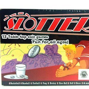 Slotter 12 Table Top Coin Games Basketball Football Golf Pong Hockey Skee Ball